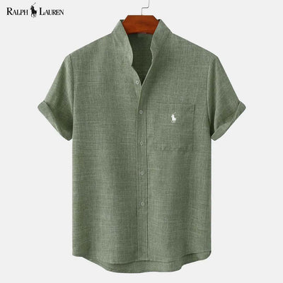 RL™ Man Stand Collar Shirt With Pocket