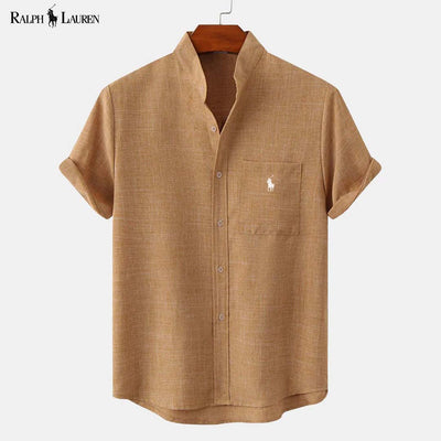 RL™ Man Stand Collar Shirt With Pocket