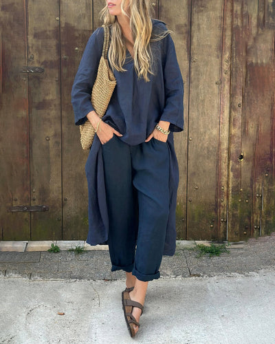 Gloria | Chic Linen Co-Ord Set