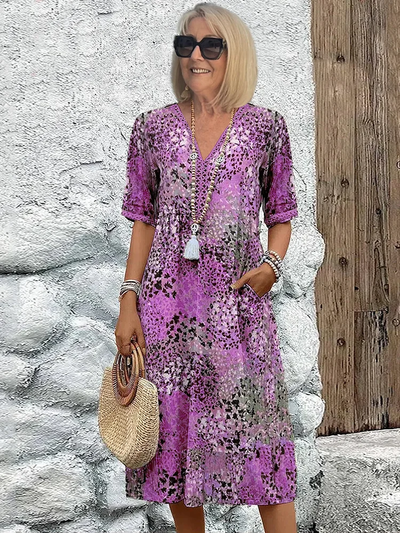 Flora | Women's Midi Dress