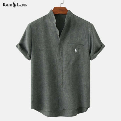 RL™ Man Stand Collar Shirt With Pocket