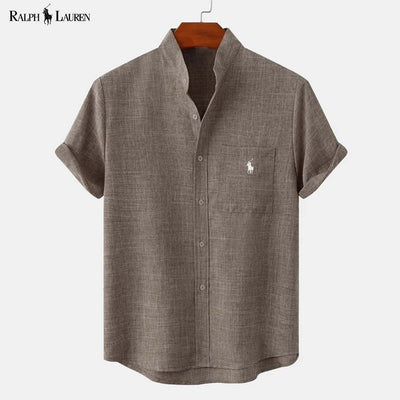 RL™ Man Stand Collar Shirt With Pocket