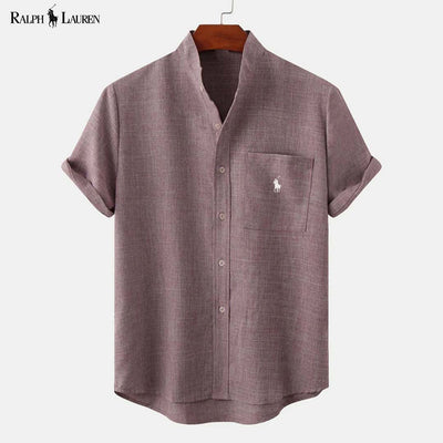 RL™ Man Stand Collar Shirt With Pocket