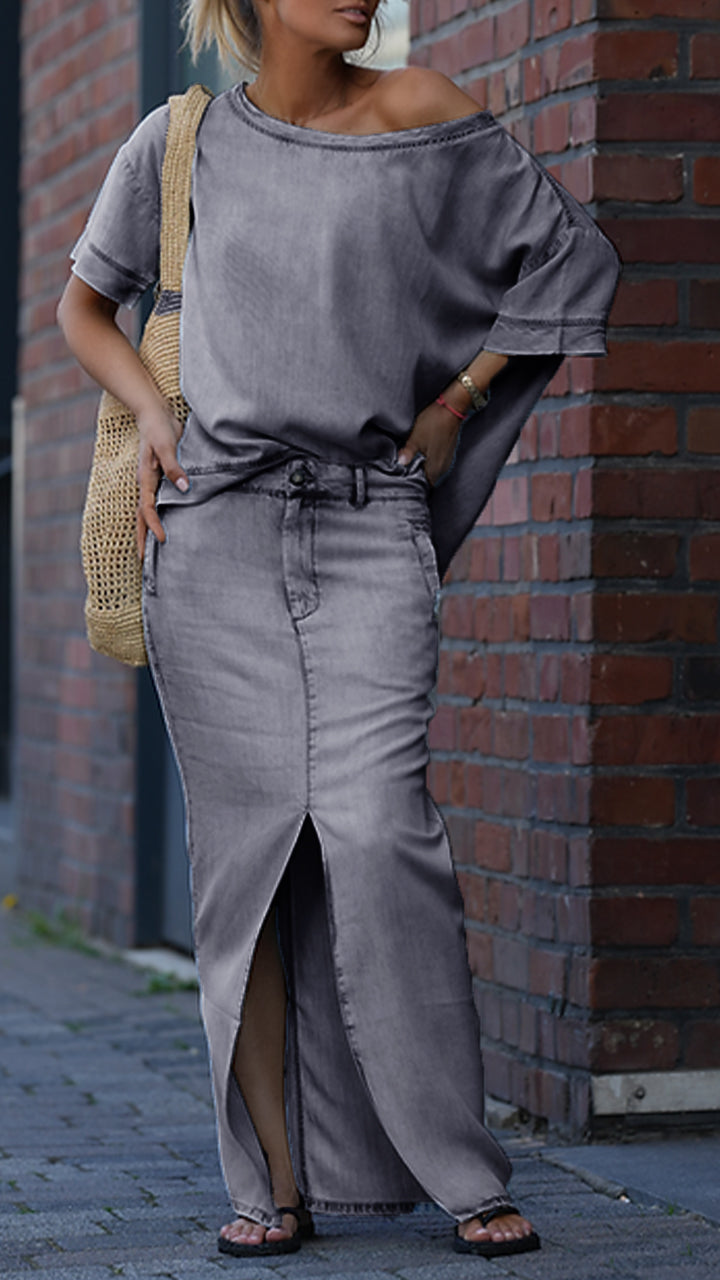 Nylah | Tencel Round Suit