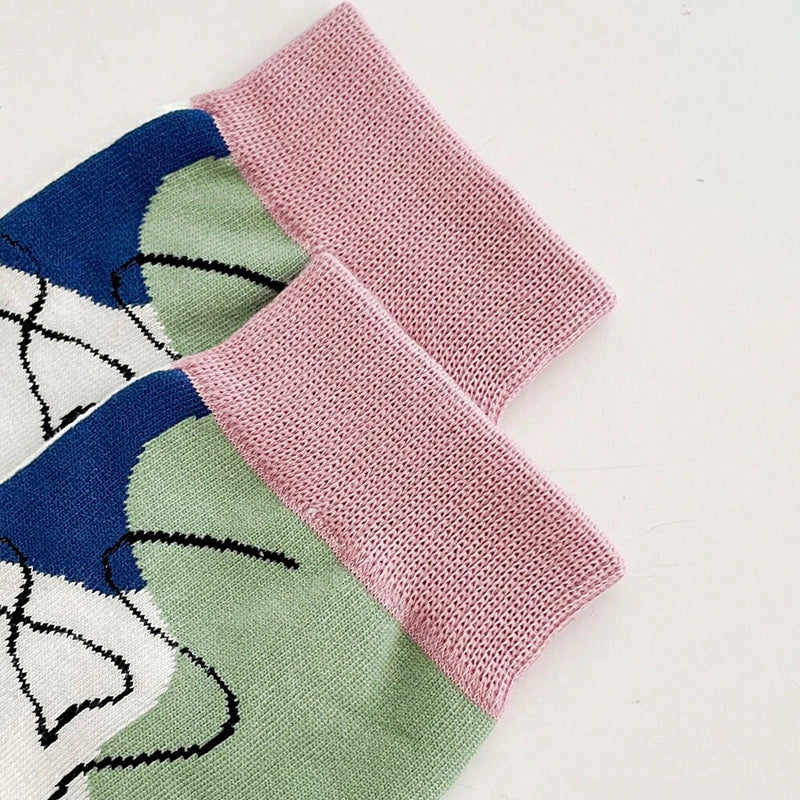 Abstract Casual Socks - 5Pack (Unisex)