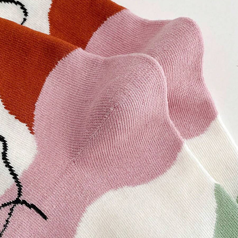 Abstract Casual Socks - 5Pack (Unisex)