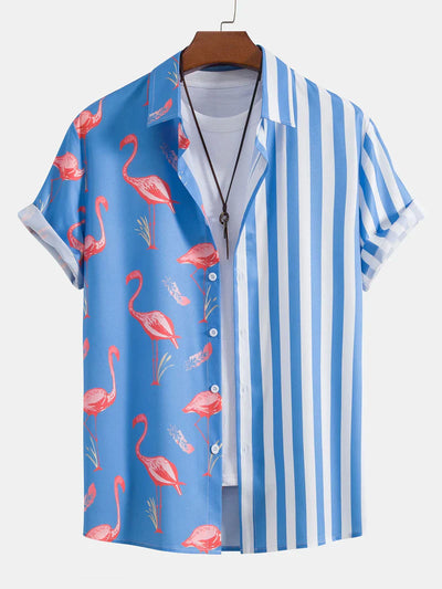 Flamenco Stripe Panel Shirt