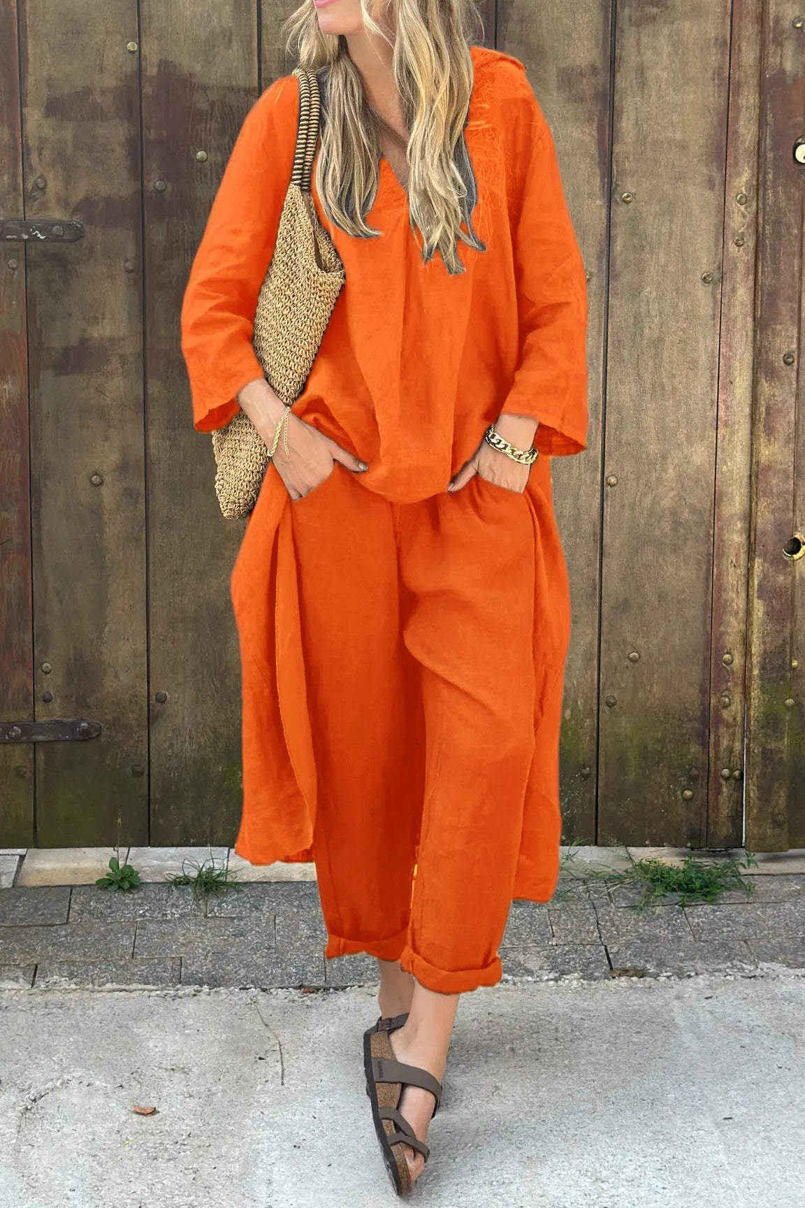 Gloria | Chic Linen Co-Ord Set