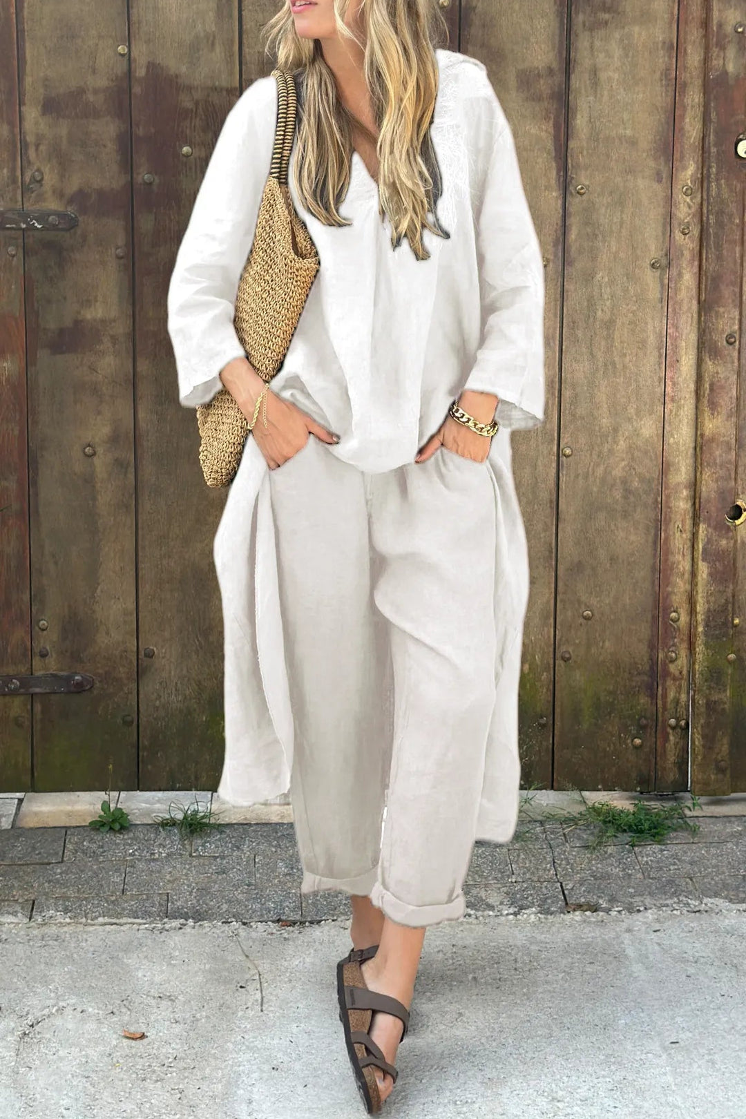 Gloria | Chic Linen Co-Ord Set