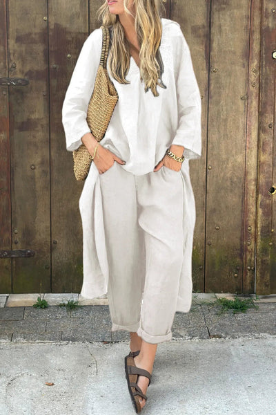 Gloria | Chic Linen Co-Ord Set