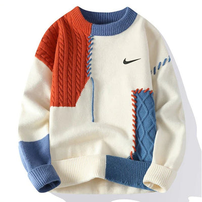 AD™ Casual Patchwork Sweater