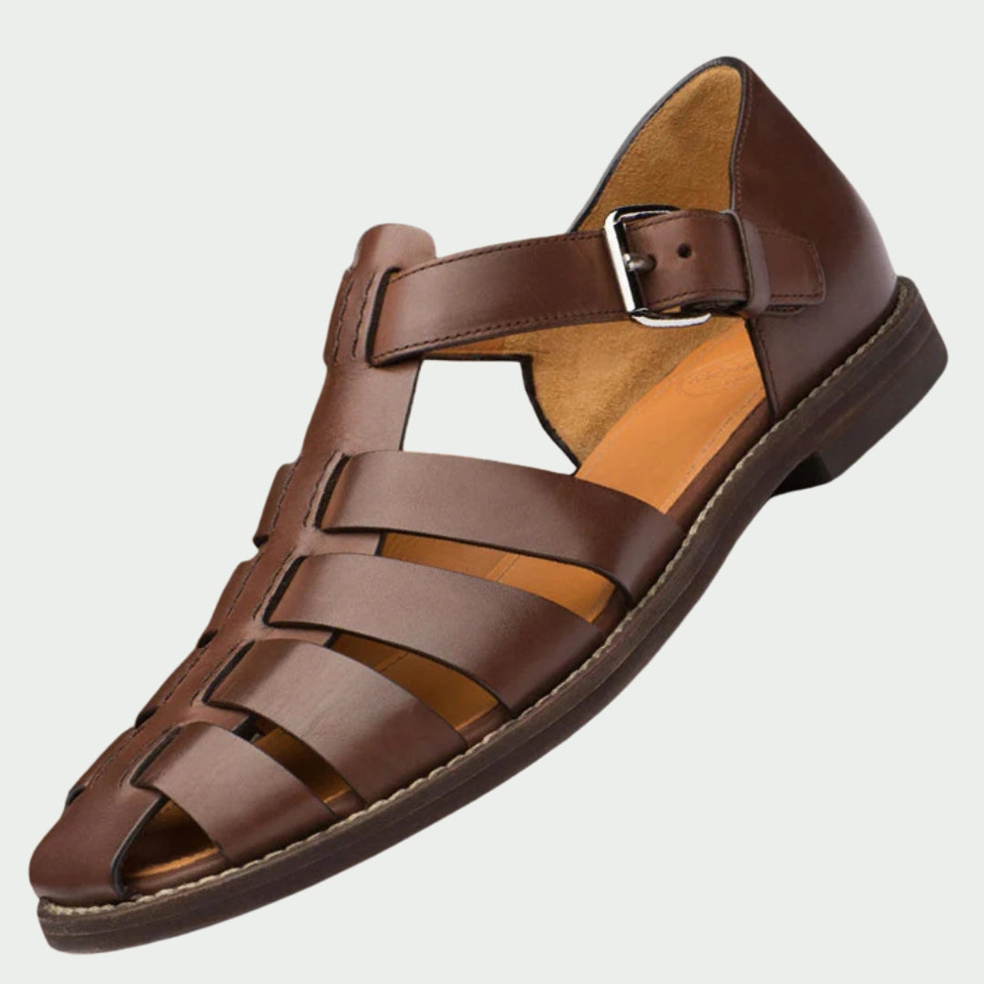 Daniell | Premium Leather Sandals for Men