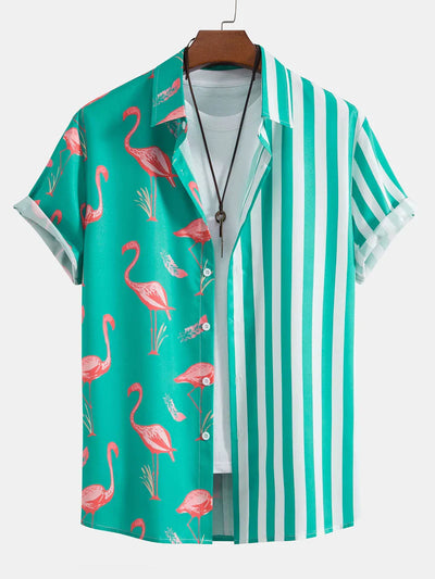 Flamenco Stripe Panel Shirt