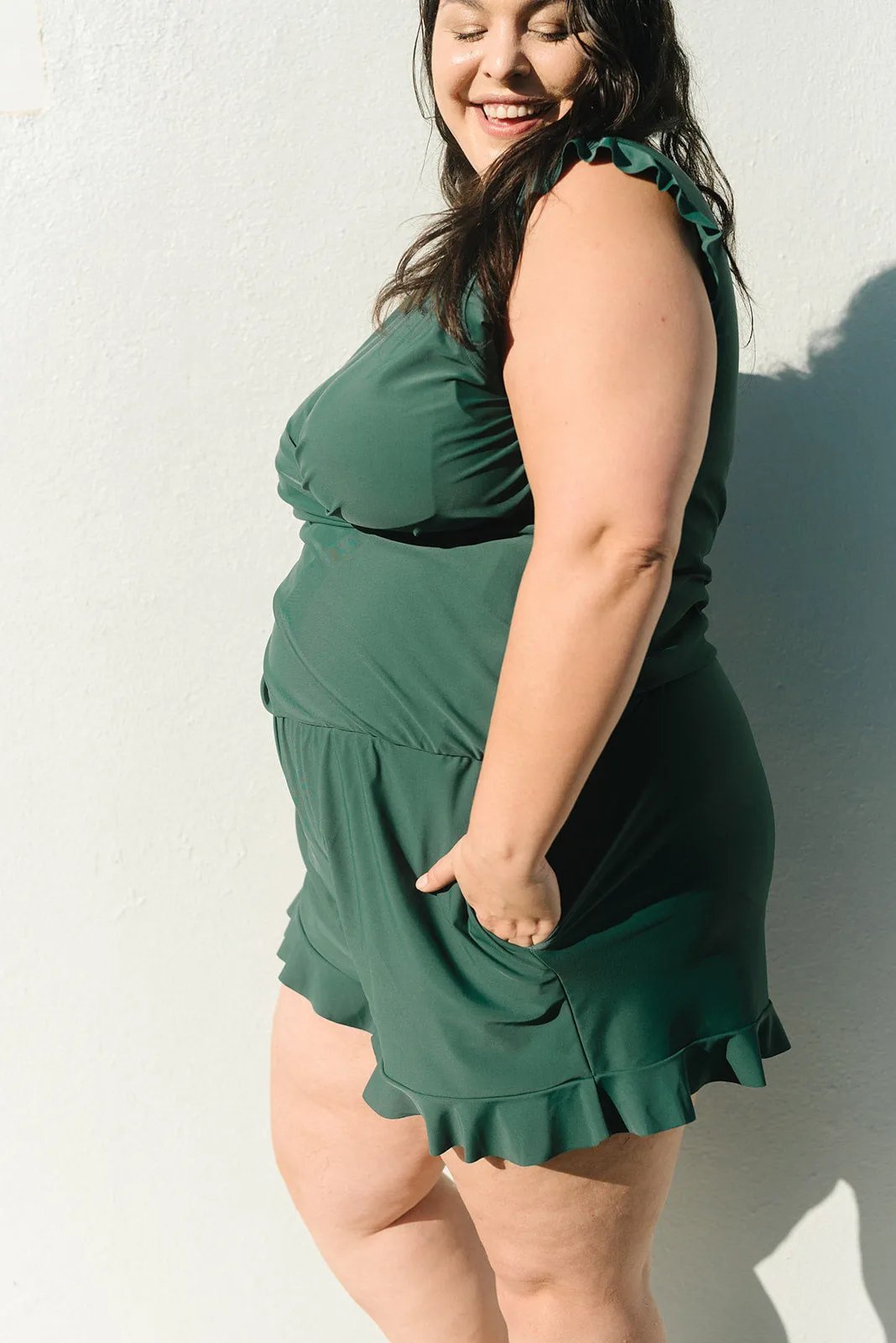 Rosa | Supportive Ruffle Swimsuit