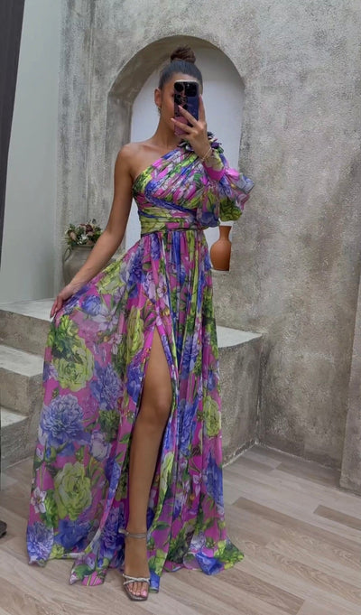 Colette | One-Shoulder Dress