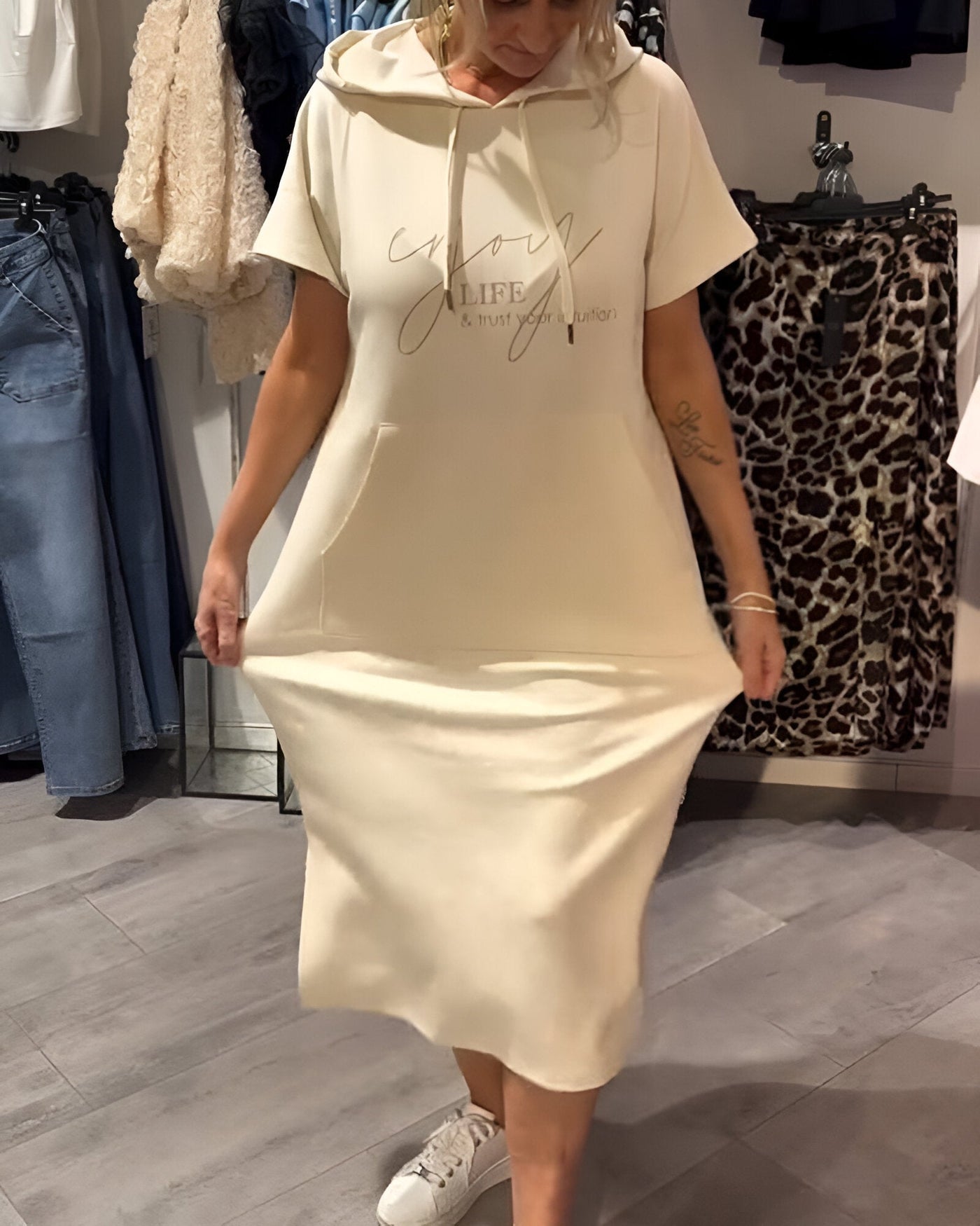 Royalty | Soft Hoodie Dress
