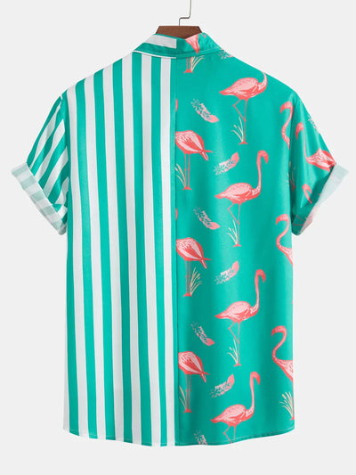 Flamenco Stripe Panel Shirt