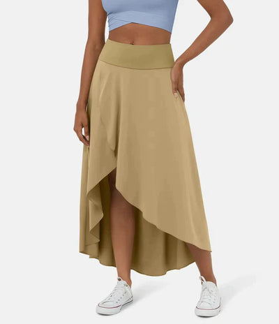Harmony | Quick Dry Ruffle Midi Skirt