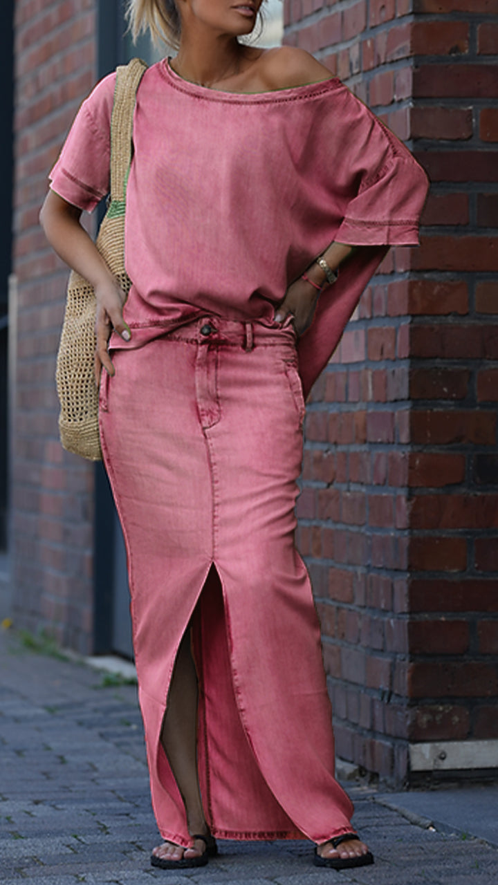 Nylah | Tencel Round Suit