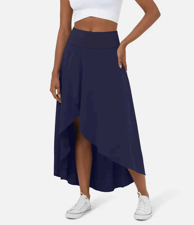 Harmony | Quick Dry Ruffle Midi Skirt