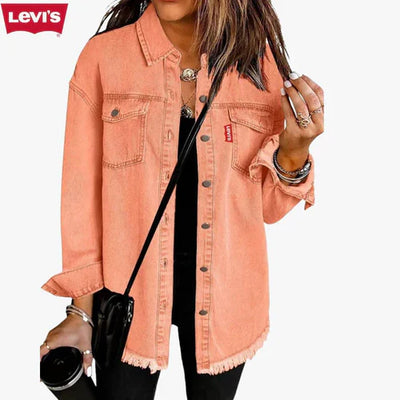 LV™ Denim Shirt Jacket for Women
