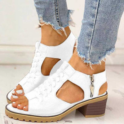 Ariah | Orthopedic Vintage Wedge Sandals