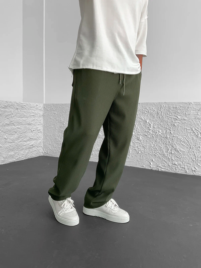 Roger | Soft Ribbed Trousers