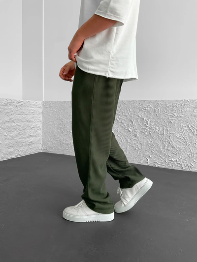 Roger | Soft Ribbed Trousers