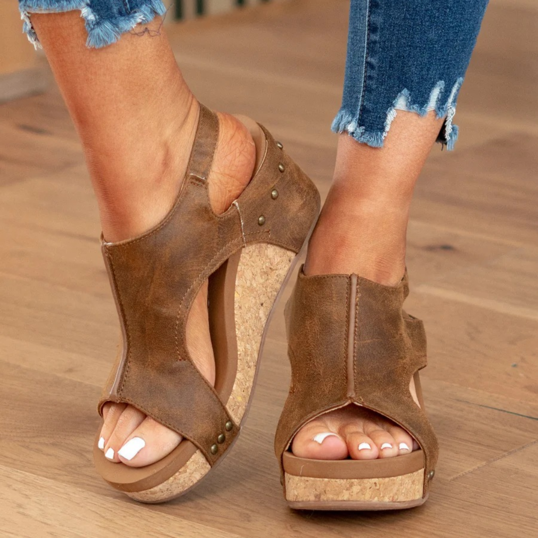 Aleah | Suede Comfort Sandals