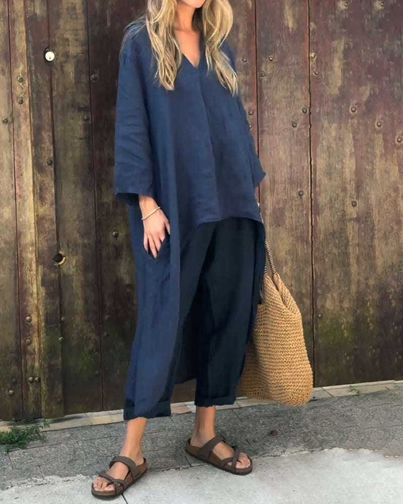 Gloria | Chic Linen Co-Ord Set