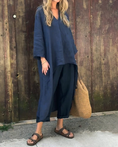 Gloria | Chic Linen Co-Ord Set
