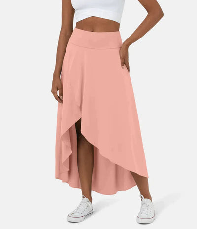 Harmony | Quick Dry Ruffle Midi Skirt