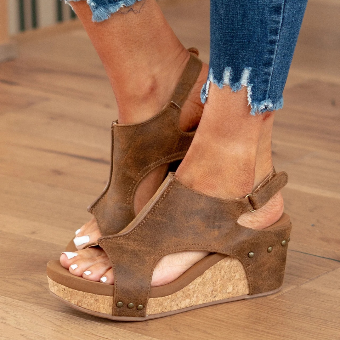 Aleah | Suede Comfort Sandals