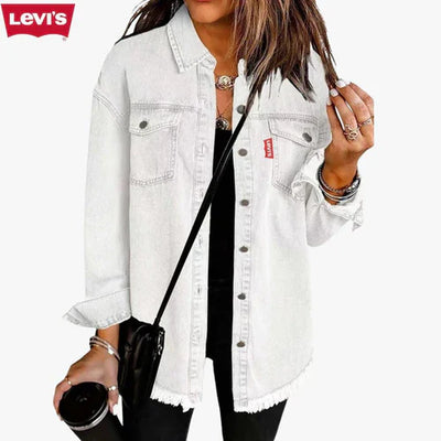 LV™ Denim Shirt Jacket for Women