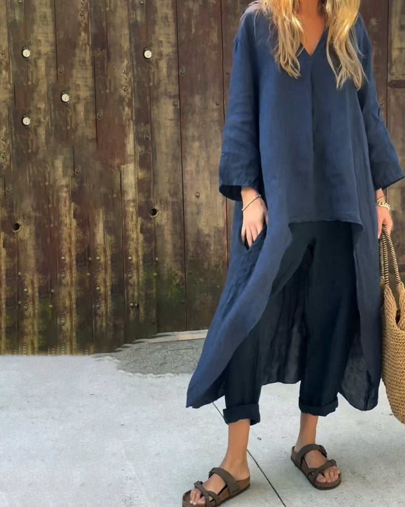 Gloria | Chic Linen Co-Ord Set