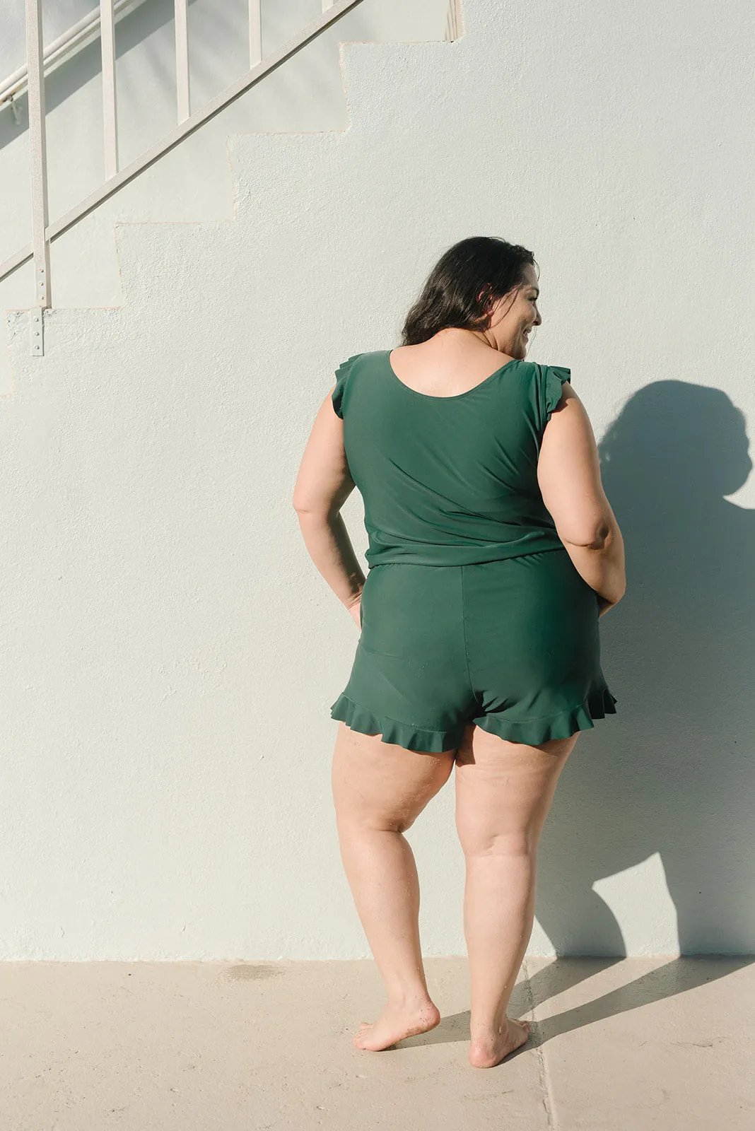 Rosa | Supportive Ruffle Swimsuit