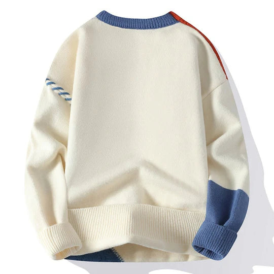 AD™ Casual Patchwork Sweater