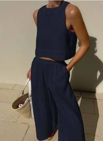Amanda | Linen Summer Set