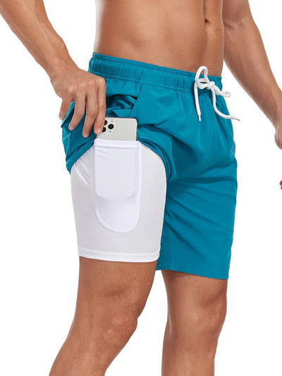 2-in-1 Swim Shorts