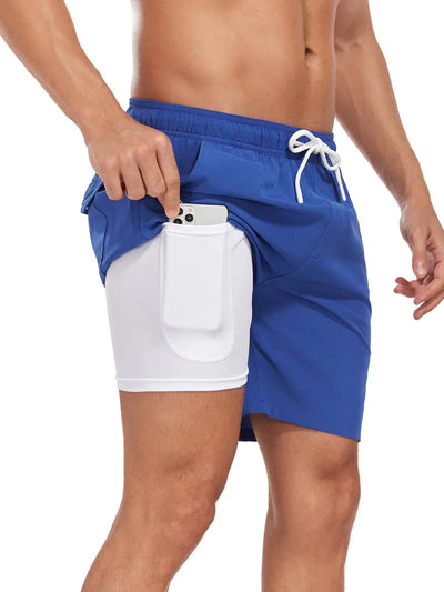 2-in-1 Swim Shorts