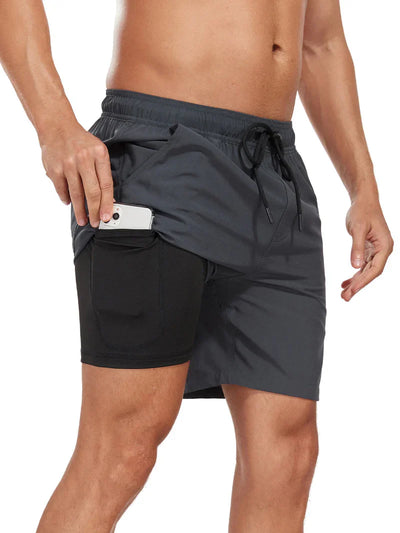 2-in-1 Swim Shorts
