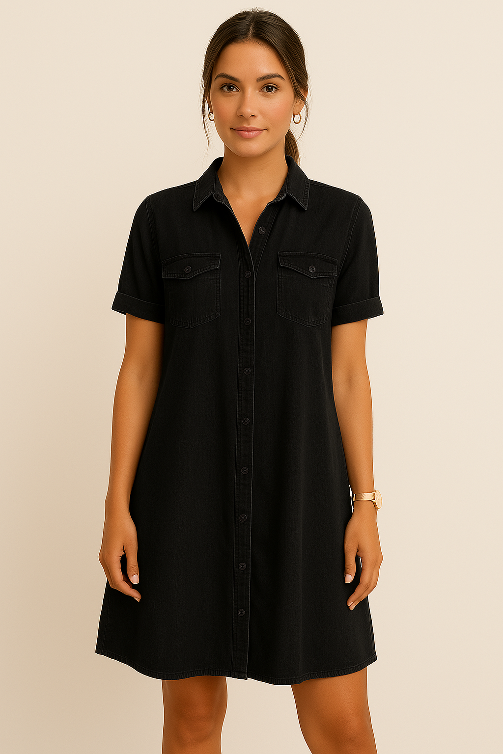 Saira | EasyFit Denim Dress
