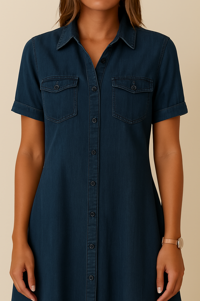 Saira | EasyFit Denim Dress