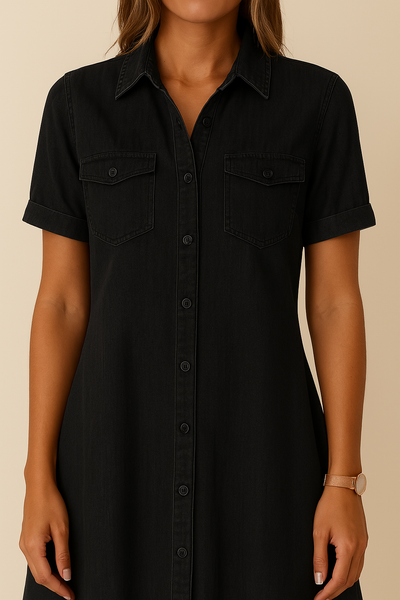 Saira | EasyFit Denim Dress