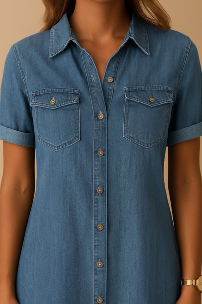 Saira | EasyFit Denim Dress