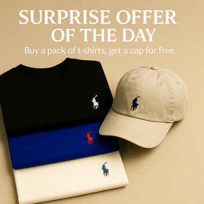 3-Pack Premium Shirts + Free Gift