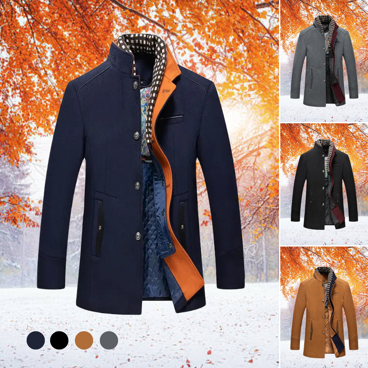 Stephan | Winter Coat for Men