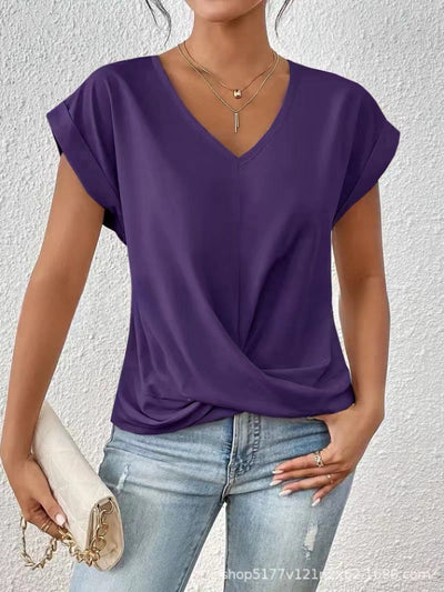 Tiziana | Casual Short Sleeve Top
