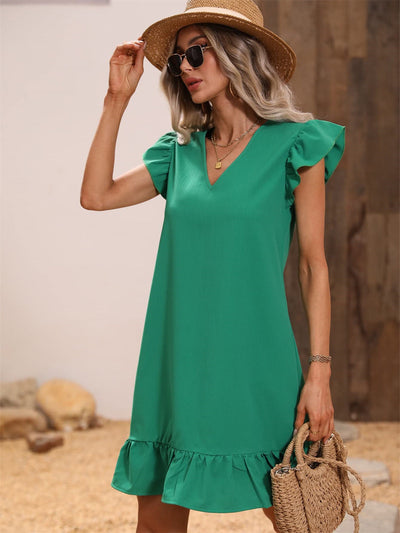Queen | Elegant Summer Midi Dress