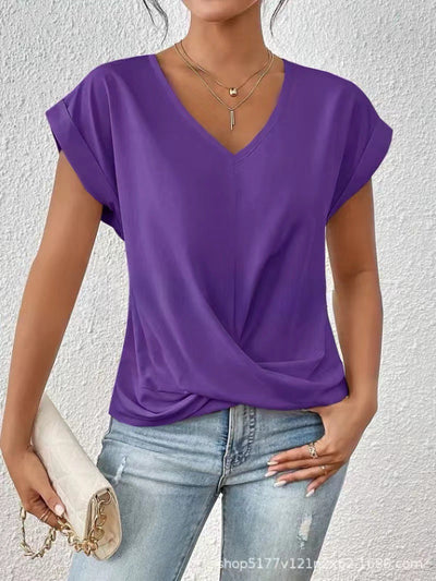 Tiziana | Casual Short Sleeve Top